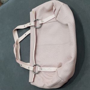 💥50% sale💥Marco Buggiani pink leather foldover handbag #1248